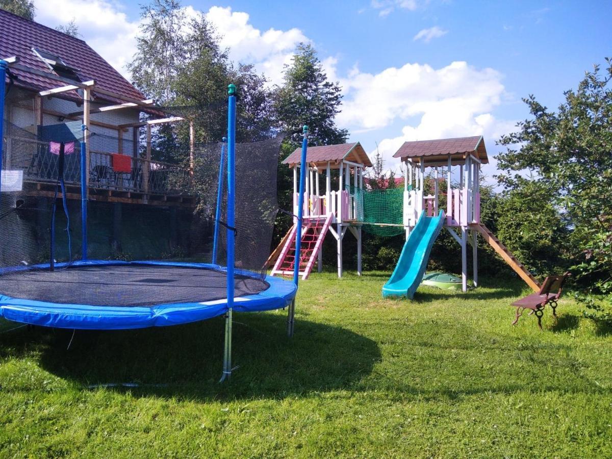Appartement Bieszczadzki Hals - Dom Blizniak à Polańczyk Extérieur photo